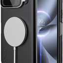 Nillkin for Pixel 10 Pro Fold Case with Kickstand & Camera Cover Protection |Compatible with Magsafe | Frosted Shield | Prop Stand Functionality |Black Color