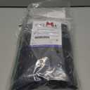 OVZME Zora Solid Black Shower Curtain for Bathroom, Fabric Shower Curtain- Soft Cloth & Hotel Spa Quality, Water Repellent, Machine Washable Shower Curtain Set with 12 Hooks, Grommets Top, 72Wx72L