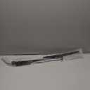Front Right Windshield Wiper Arm Fit for Kenworth T600 T660 T800 W900, 1985-2015 - Replace R23-1029-23 R23-1035-23 Windshield Wiper Arm with Spray Nozzle and Blade
