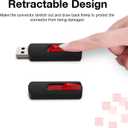 RAOYI 5 Pack 64GB USB Flash Drive, USB 2.0 Memory Stick Thumb Drives Jump Drive Pen Drive for PC Laptop Computer - 64G Multipack