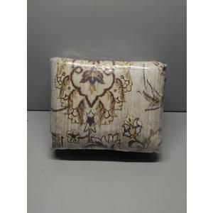 8x10 Ft Extra Large Washable Area Rugs for Living Room, Thin Floral Vintage Print Rug Non Slip Carpet for Bedroom Dining Room Kidsroom Home Decor (Beige Yellow)