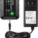 40V Battery Charger LCS36 LCS40 Replacement for Black and Decker 36v 40V Max Lithium Battery Charger LBXR36 LBX36 LBXR2036 LBX1540 LBX2040 LBX2540 Black Decker 40 Volt