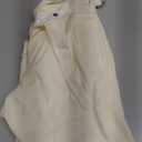 Men's Classic Gurkha Naples Italian Style Dress Pants No Need to tie a Belt (29W x 29L, Ivory)