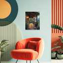 obterie Landscape Paint by Numbers Kit for Adults Beginner Garden Oil Painting Kit Adult Paint by Number Kits on Canvas DIY Painting for Beginners Art by Numbers for Gifts Home Wall Decor 16x20 Inch (YF035)