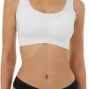 2 x ANZERMIX Seamless Cotton Thongs for Women Underwear 6-Pack (Black, L)