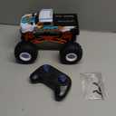 Remote Control Car, 1:16 Scale RC Monster Truck for Boys, 2.4 GHz All Terrain RC Cars for Boys Girls 4-7 8-12, 20 Km/h Off Road RC Truck, Christmas Birthday Gift for Kids and Adult, Orange