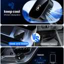 Teeran 2 in 1 Wireless CarPlay and Android Auto Adapter, Easy Setup Plug and Play, Fast Seamless Use Supports 1000+ Cars with Built-in Wired Car Play/Android Auto Compact Sleek Design Car Adapter