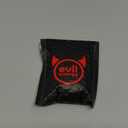 EVIL ENERGY 8AN Flare Cap Block off Fitting Plug Black 2PCS
