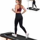 Superun Walking Pad with 6% Incline, Under Desk Treadmill for Home Office, 3 in 1 Portable Walking pad Treadmill with Remote Control, 2.5HP Quiet Mini Treadmills, 300 lbs Capacity
