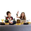 8Pcs Magical Wizard Honeycomb Centerpiece Table Decorations Magical Wizard Theme Party Decorate