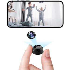 Hidden Cameras -Nanny Cam -WiFi Wireless -1080P HD Security Camera-Best Mini -Car Cameras for Surveillance-Surveillance Camera with Motion Detection and Night Vision,App Control