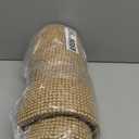 Braided Area Rug 3x5 Ft Washable Rugs for Entryway Throw Rugs Rubber Backed Boho Door Mat Indoor Entrance Cotton Kitchen Mats Woven Front Door Carpet for Foyer, Orange/Tan/Brown