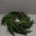 6 FT Real Touch Christmas Norfolk Pine Garland - Artificial Christmas Garlands Faux Cedar Fake Pine Needles Garland for Fireplace,Table, Stairs, Mantle, Window,Indoor Outdoor,Home,Holiday Decor