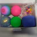 6 Set Squishy Sensory Stress Squeezing Balls forAdults: Best Calming Tool to Relieve Anxiety, Vent Mood and Improve Focus, Easter Basket Stuffers for Kids, Goodie Bag Stuffers
