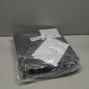 StorageWorks Black Storage Cubes, 13-inch Leather Bins with Handle, Cube Organizer Baskets for Shelves and Closet, Collapsible Storage Bins, 4-Pack