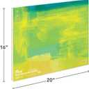 Fluid Watercolor Paper Block, 16 x 20 inches, 15 Sheets, 140 lb (300 GSM) Hot Press Pad for Artist Painting and Wet Media