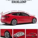 BASENOR Performance Spoiler for 2017-2023 Tesla Model 3 Upgraded Gen 2 ABS Rear Trunk Wing Lip Proprietary Design Model 3 Accessories Easy Install with High-Bond Tape[No Drilling] Matte Black