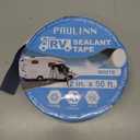 PAULINN RV Camper Roofing Repair Sealant Tape, 2 Inch X 50 Foot Natural White Trailer Roof Rubber Sealing Tape, UV & Weatherproof Roof Seal Tape for RV Camper Trailer Boat Sealing Leak Repair