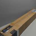 TENGCHANG 40" Hairpin Legs Bar Table Legs 3-Rod Heavy Duty Desk Legs DIY Metal Solid Steel Furniture Legs for Dining Desk Coffee Table Bench, Black, Set of 4