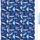 2 x Vnaaem Mushroom Wrapping Paper for Women Girls Mushroom Patterns for Winter Christmas Birthday Holiday - 20 X 28 Inches 8 Folded Sheet