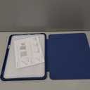 ESR for iPad A16 Case, iPad 11th/10th Generation Case (2025/2022), Vertical Stand Cover, Multi Stand Angles, Ultra-Stable Cover with Pencil Holder, Flip Series, Blue | (2025/2022), Multi Stand Angles, Ultra-Stable Cover, with Pencil Holder, Blue