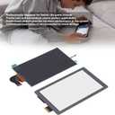 Replacement LCD Screen Display and Digitizer for Lite, for Lite Gamepad Screen Replacement LCD Display Panel Repair Parts (Black)
