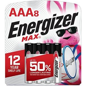 Energizer MAX AAA Batteries (6 Pack), Triple A Alkaline Batteries