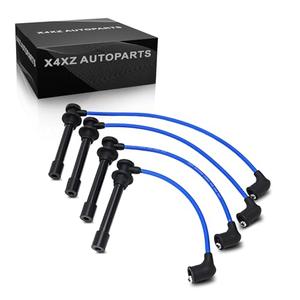 RC-ZE21 Engine Spark Plug Wire Set for 1990-2000 Mazda Miata 1.6L / 1.8L Replace# RC-ZE21, 9160 （Set of 3）