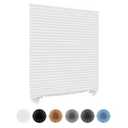 Window Blinds Cordless Blackout No Drill Cut to Size Clip On Stick On Self Adhesive Temporary Blinds Pleated Paper Blinds for Windows Doors Shades for Home Nursery Bedroom Kitchen Bathroom