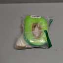 Frienda 2 Pieces Adjustable Cat Cone, Cat Recovery Collar, Kitten Cones After Surgery Pet Neck Strap Elizabethan Donut Toast Neck Cone Collar with Edge for Kitten, M