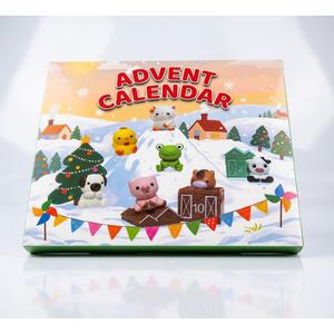 Advent Calendar 2026 Animals Toys for Toddler Baby 1-3 Christmas Finger Puppets 12 Box House and Animals Montessori Educational Preschool for Boys and Girls Gifts