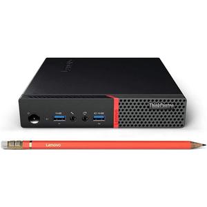 Lenovo ThinkCentre M900 Tiny Desktop, Quad Core Intel Core i5-6500T, 2.5GHz up to 3.1GHz, 8GB DDR4 RAM, 256GB SSD, AC-600 WiFi, HDMI, DVI, DisplayPort, Windows 10 Pro 64-bit 