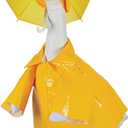 Fox Valley Traders Gaggleville Raincoat Goose Outfit, Fits Large 23" H Statue