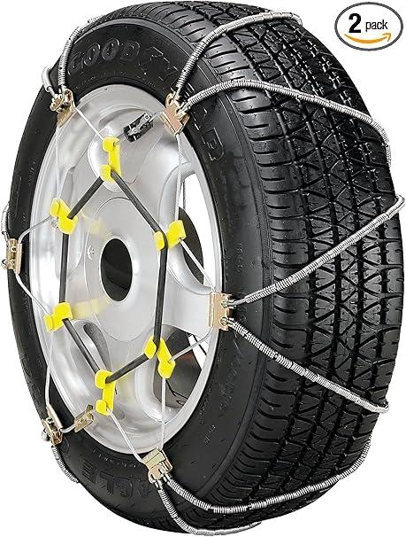 SCC SZ327 Shur Grip Super Z Passenger Car Tire Traction Chain - Set of 2