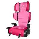 Diono Connect3 RXT 2-in-1 High Back Booster, Slim Fit 3-Across in Many Mid-Sized Sedans and SUVs, for Children from 40-120 lbs., Lightweight with Latch, Pink Cotton Candy