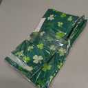 2 x XCHI Green Shamrocks St. Patrick's Day Table Runner Table Decoration for Party Home Kitchen Dining Holiday Decor 13x60 Inch