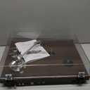 Turntables Belt-Drive Record Player with Wireless Output Connectivity, Vinyl Player Support 33&45 RPM Speed Phono Line USB Digital to PC Recording with Advanced Magnetic Cartridge&Counterweight (Dark Brown)