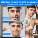 Max Value Nose Wax Kit | 120g Wax, 30 Applicators | Painless Nasal & Ear Hair Removal for Men & Women | Includes 15 Balm Wipes & 10 Mustache Guards | Lasts up to 6 Weeks