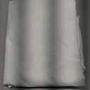 ALYVIA SPRING Extra Wide Fabric Shower Curtain Liner Waterproof - 108" x 72", Soft & Lightweight Wide Shower Curtain with Magnets, Machine Washable - 108x72, White