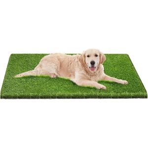 Artificial Grass, 26x51'' Dog Pee Pads, Professional Dog Potty Training Rug, Grass Mat with Drainage Holes, Pet Turf Indoor Outdoor Flooring Fake Grass Doormat-Easy to Clean (26"x51")