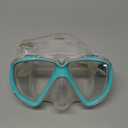 Scuba Diving Mask for Adults - Premium Anti-Fog Snorkeling Mask Comfortable & Leak-Proof Swim Goggles with Nose Cover for Scuba Diving, Snorkeling & Underwater Adventures (Lake Green)