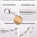 30 Pieces Silver Magnetic Jewelry Locking Clasps Necklace Clasps and Closures Bracelet Lobster Clasp Connector for DIY Necklace Bracelet Jewelry Making Supplies