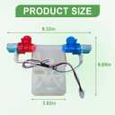 W11210459 W10869799 Washer Water Inlet Valve, Compatible with Whirlpool Maytag Kenmore Amana Crosley Inglis Roper Washing Machine, Replace Part For W10701459 W10838319 W11025984 W11038711 W11210459VP