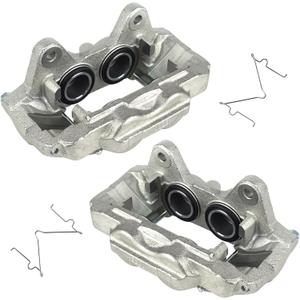 KUSATEC 192766 192767 Front Disc Brake Caliper with Bracket fit for Toyota 4Runner, Lexus GX470 2003 2004 2005 2006 2007 2008 2009, Both Driver Passenger Side