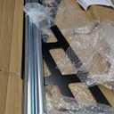 Foozet Tire Rack Wall Mount,Heavy Duty Adjustable 31"-56" Tire Storage Rack, Wheel Racks for Garage With Telescopic Rods, Hanging Garage.