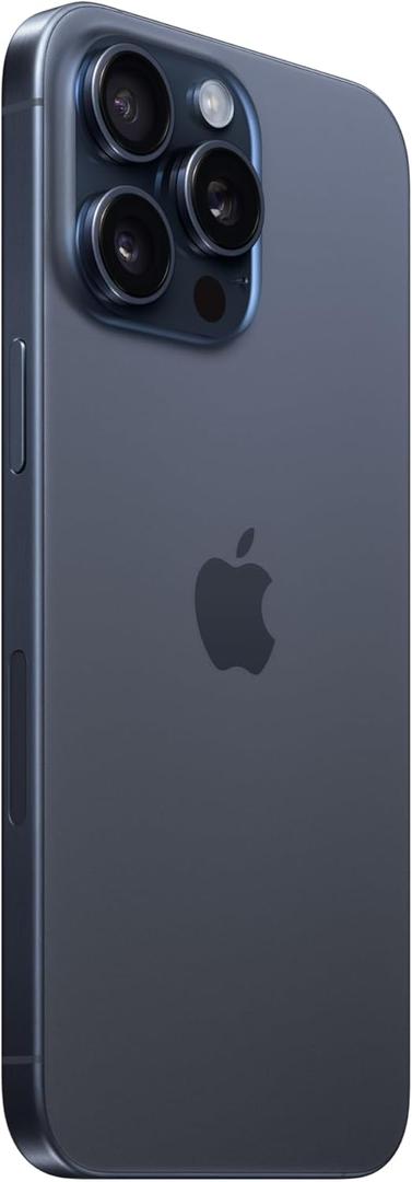 Apple iPhone 15 Pro Max, 256GB, Blue Titanium - Unlocked 