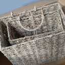 84ECO Set of 2 Seagrass Hanging Baskets