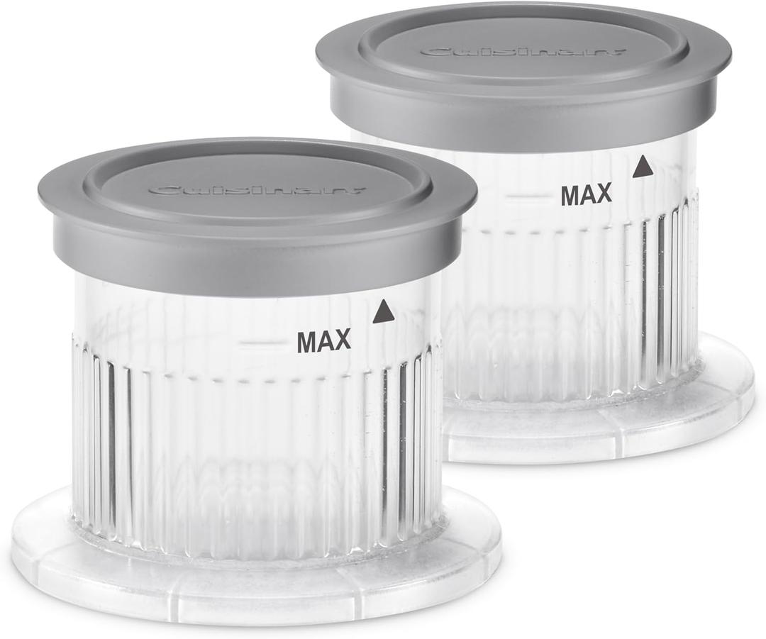 Cuisinart FastFreeze Ice Cream Maker Dessert Cups, Grey, ICE-FD10EC2