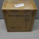 Greluna Solar Lights Outdoor,12 Pack 6000K Waterproof Auto On/Off Solar Pathway Lights for Your Garden, Landscape, Path, Yard, Patio, Driveway,Walkway Decor