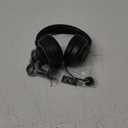 Wireless Gaming Headset for PS5, Foldable 2.4GHz Gaming Headphones for PS5, PS4, Switch, PC, Bluetooth 5.4 Gaming Headset with 45H Battery, Noise Canceling Mic, USB-C, RGB Lights - Black